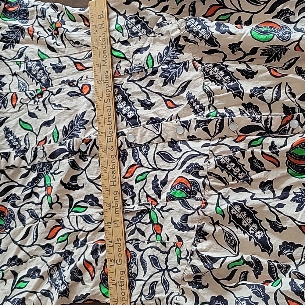 Love the Label Lola Midi Dress Willow Black Print Size Large - Picture 9 of 10